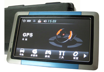 5.0 дюйм 65K Цветный TFT сенсорный экран Bluetooth GPS навигатор Система V5008
