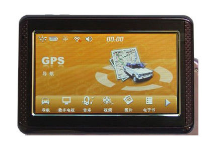 Портативная автомобильная навигация GPS 4305 с Bluetooth